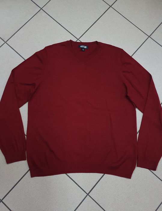 APT9 elegancki sweter męski XXL