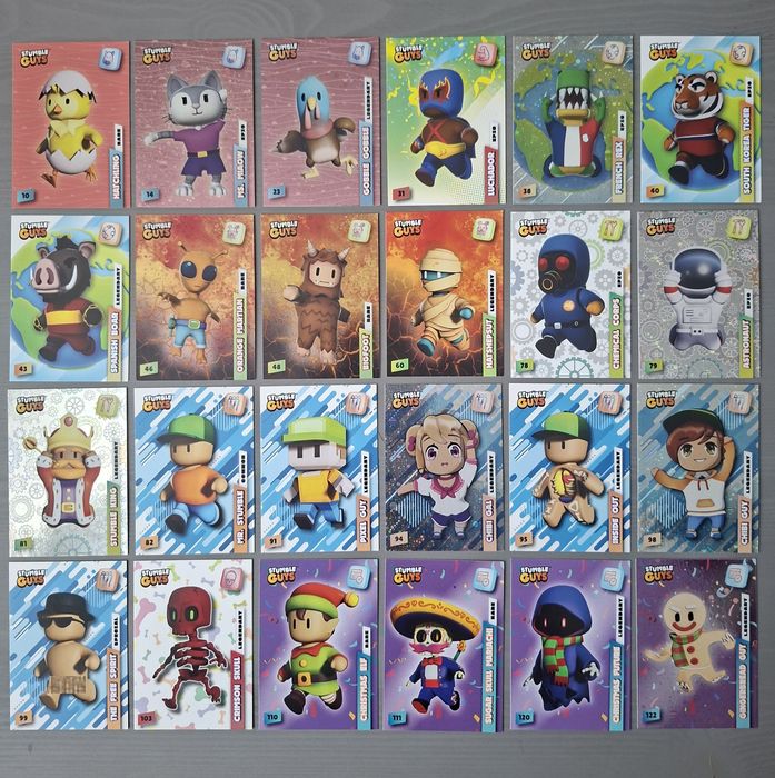 Karty Stumble Guys panini - 60 szt