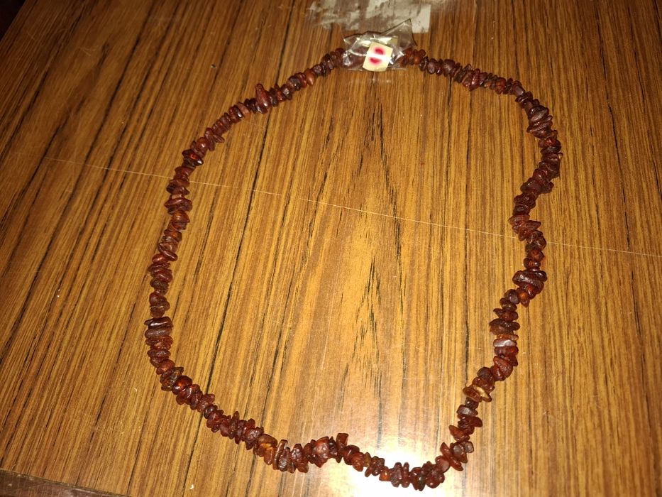 Naszyjnik z bursztynu