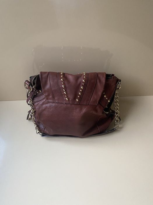 Сумка Италия оригинал GEMELLI натуральная кожа 40х30 на плечо