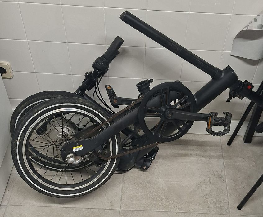 Xiaomi QiCycle EF1 — Bicicleta Elétrica Dobrável (Bateria para Reparar/Substituir)