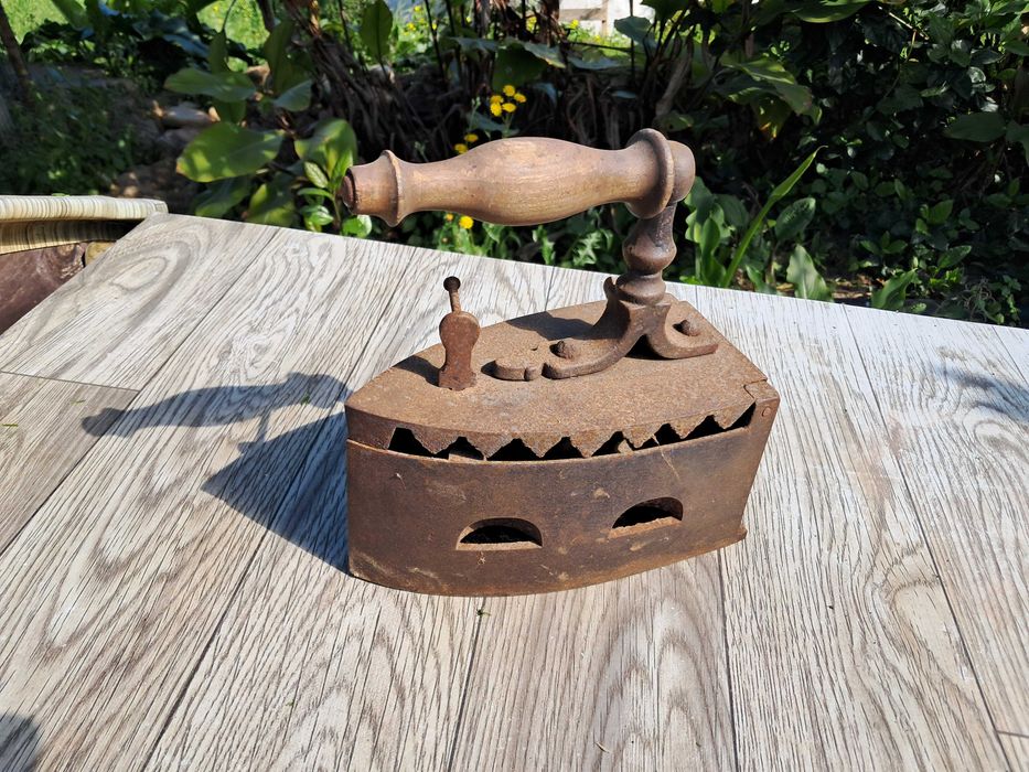 Ferros de engomar antigos - lote de 4