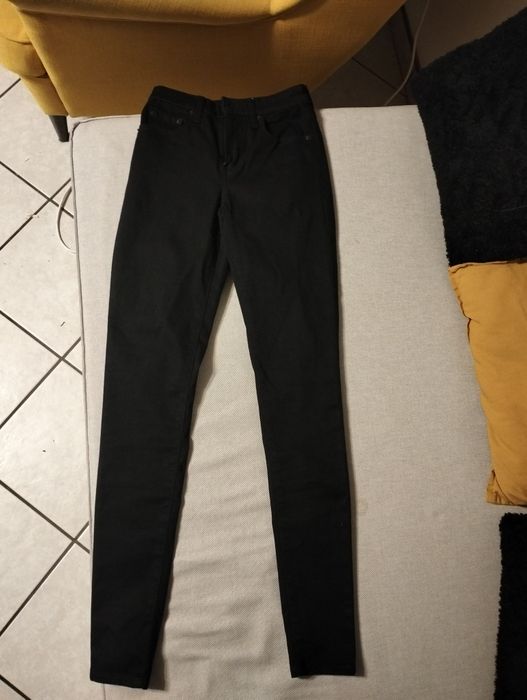 Damskie czarne jeansy Levi's Premium