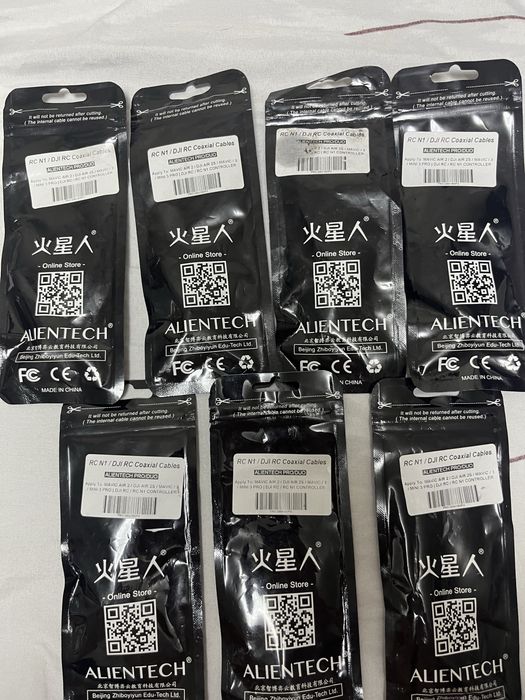 Пігтейли Alientech Pro/Duo Coaxial Cables коаксильні кабеля для пультов Dji Rc N1/ Pro