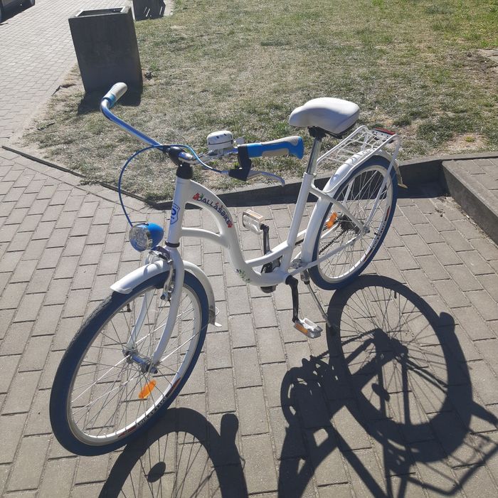 Rower damka dla dziewczynki koła 24