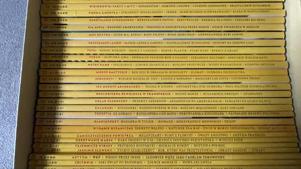 National Geographic, 1-12.2021