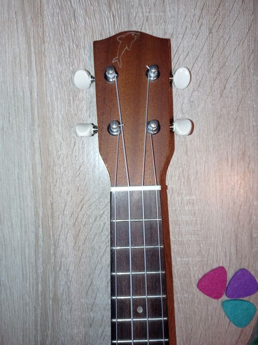 Ukulele sopranowe Mahimahi MS-1ST j.nowe + pokrowiec, stroik, pasek i