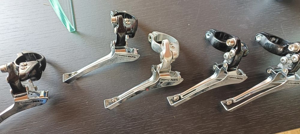 Desviadores Shimano frente