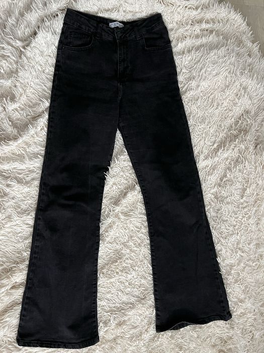 Джинси прямі чорні