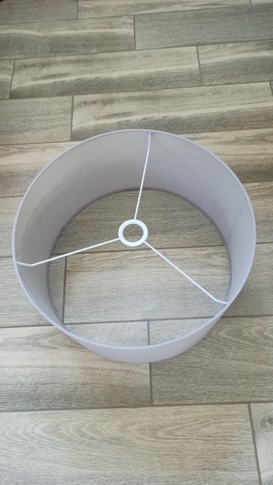 Nowy abażur do lampy fi 45 cm szary