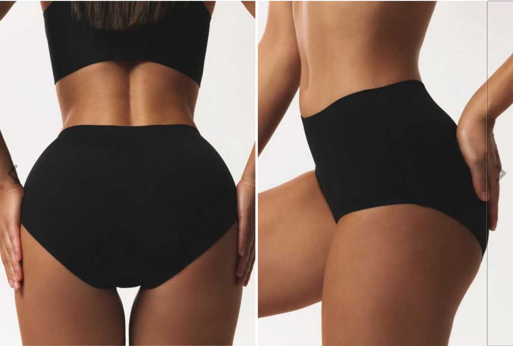 Трусики жіночі з високою посадкою безшовні високі труси комплект 4шт