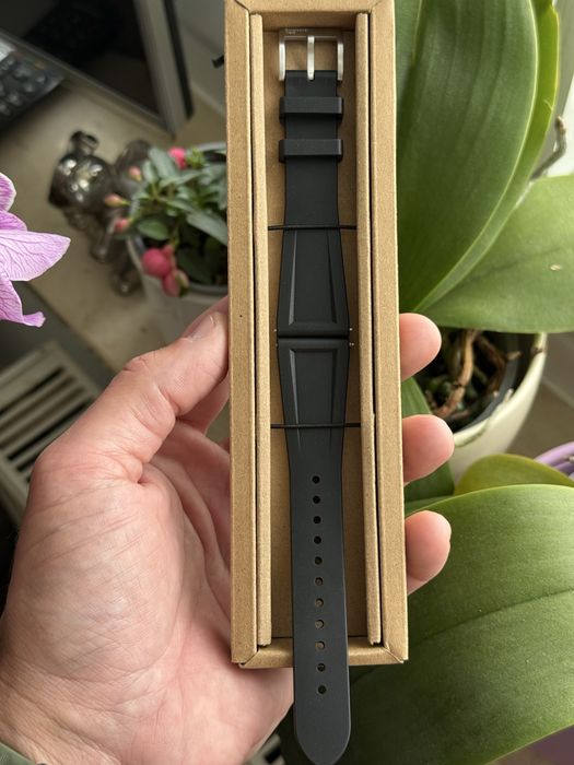 Christopher Ward C60 оригінальні браслети 20 мм та каучуковий ремінець 22 мм