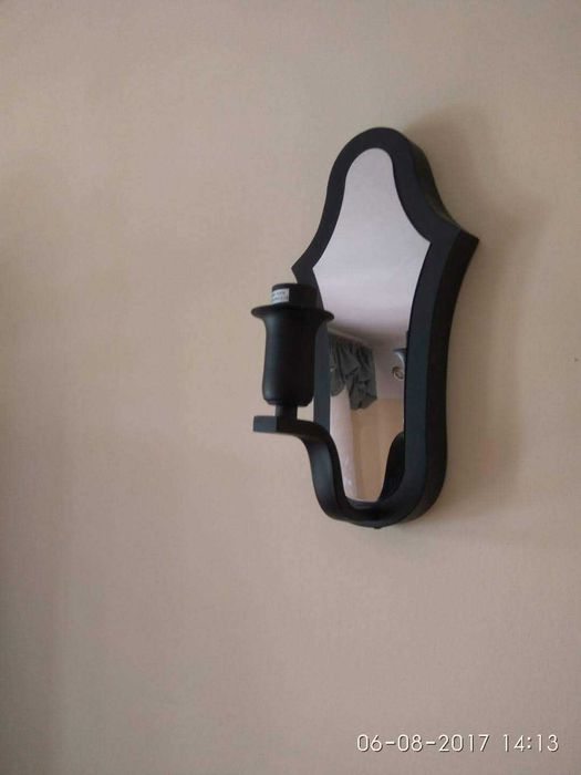 Kinkiet wewnętrzny czarny NOWY Latina LP-10331/1W