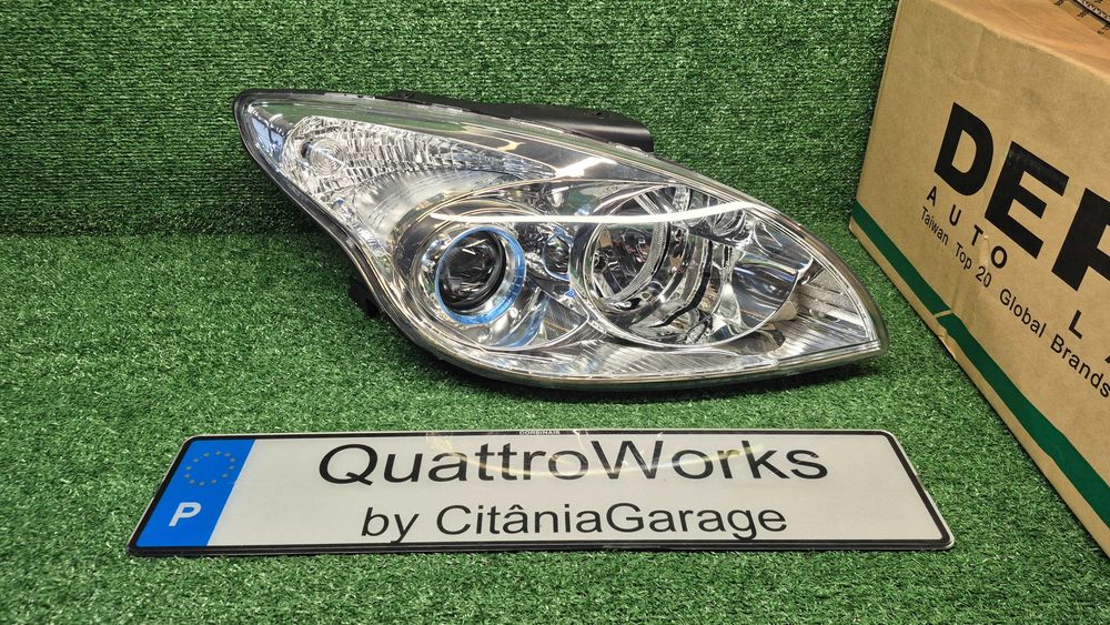 Otica Farol Direito Hyundai i30 FD 2007 a 2012 Ref. 221-1154R-LDEM2 NOVO DEPO