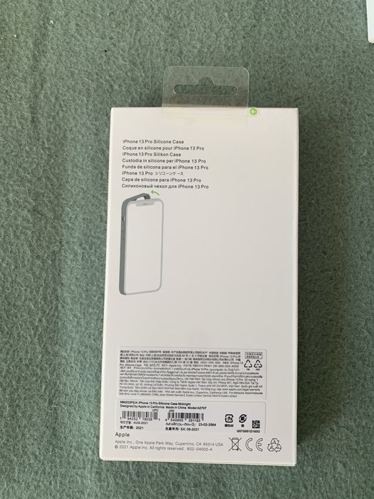Silicone case iPhone 13 pro etui magsafe nowy