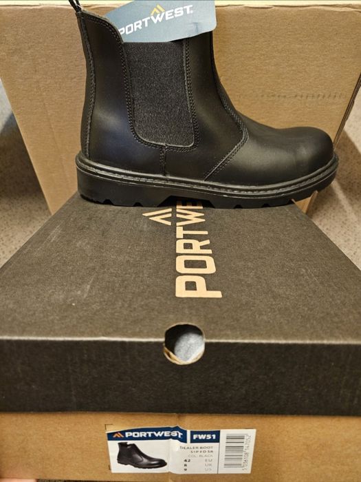 Buty robocze sztyblety czarne rozm.42 Nowe