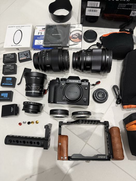Fujifilm xt-3 + обєктиви
