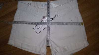 Шорты новые белые 34р. S 160р. Amisu