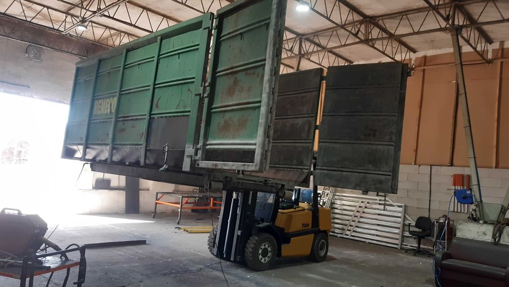 Spawanie naprawa naczep, wywrotek aluminiowych