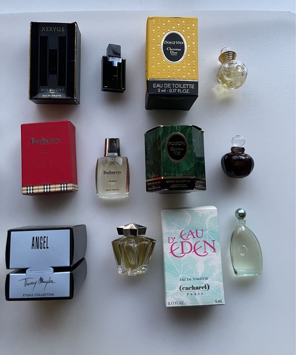 Miniaturas de Perfumes Originais