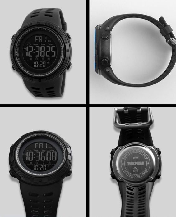 Часы мужские тактические спортивные военные водонепроницаемые