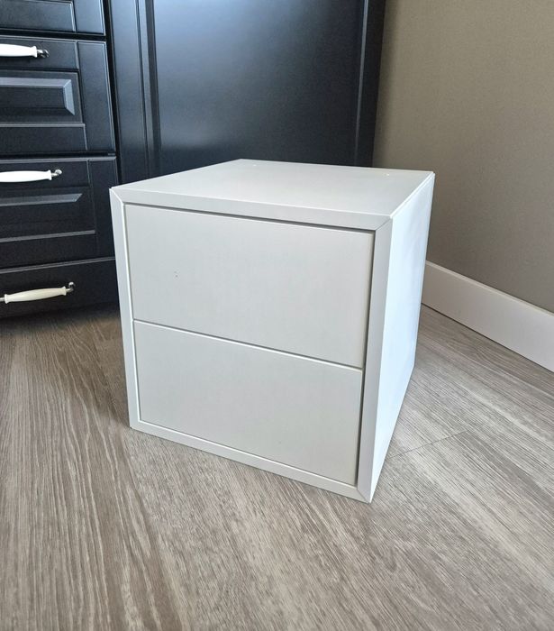 IKEA EKET Szafka dwie szuflady biała 35x35x35 cm