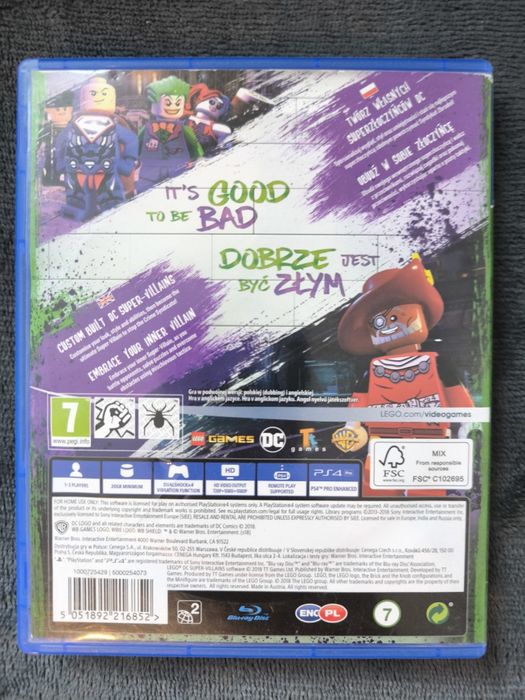 Ps4 LEGO DC Super Villains pl możliwa zamiana