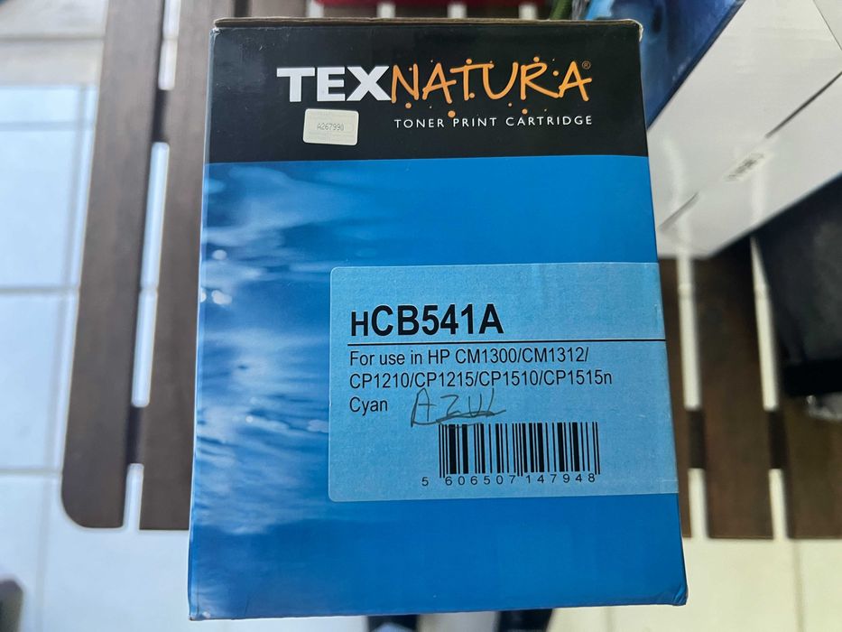 Toner TEXNATURA HCB541A Genérico Selado Cyan