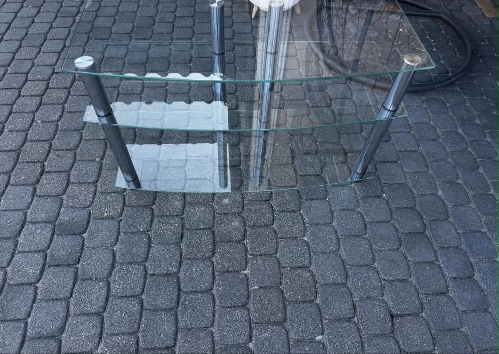 Szklany Stolik RTV