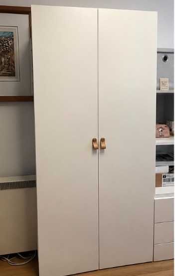 Armário IKEA PLATSA – Branco com 2 portas – NOVO