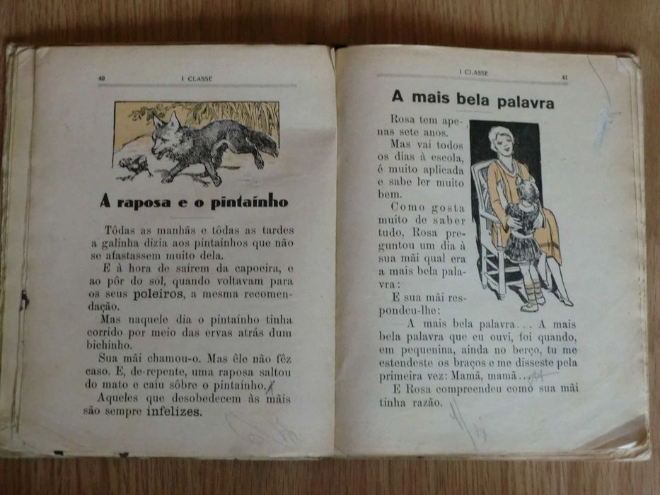 Primeiros Passos- Leituras para a Primeira Classe - Ano de 1936/1937