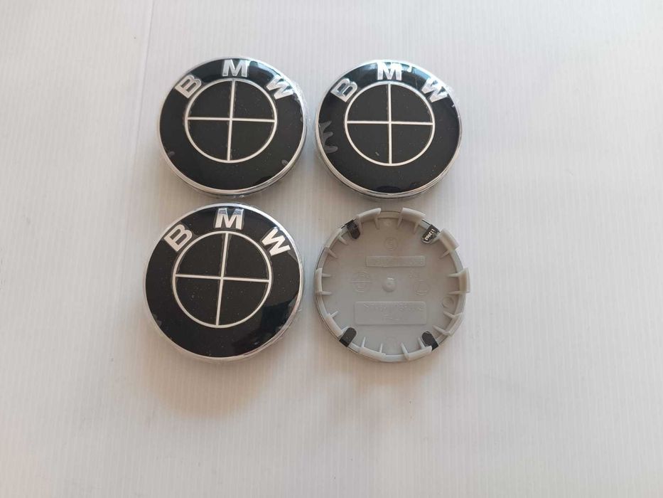 Centros/tampas de jante completos BMW com 56, 60, 65 e 68 mm
