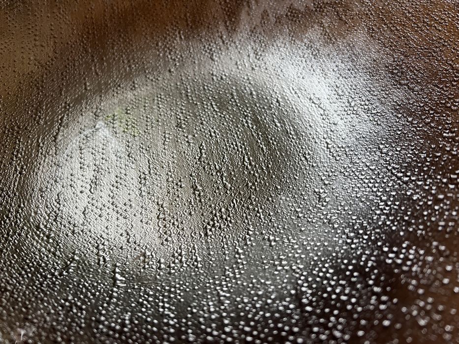 Patera Szklana szara 40 cm