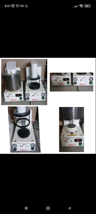 Комплект для прес кераміки пічка та прес