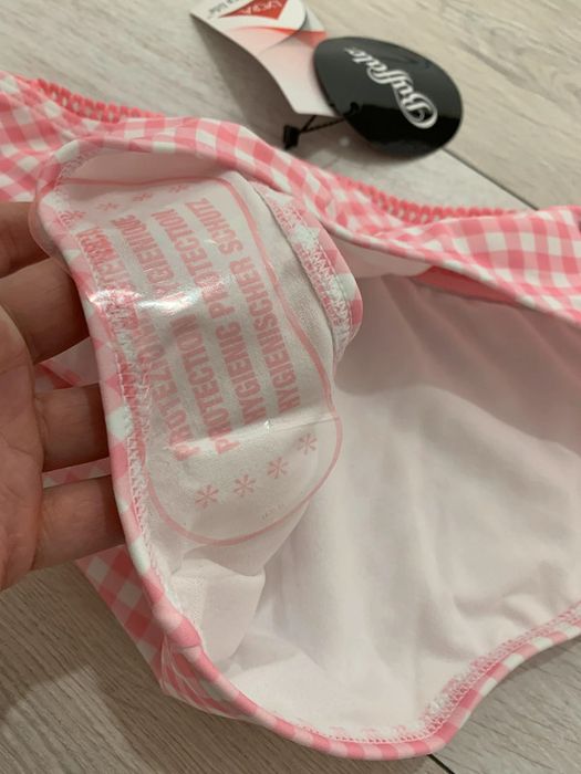 Dół od bikini figi w kratkę Buffalo rozmiar 42/44 UK 16