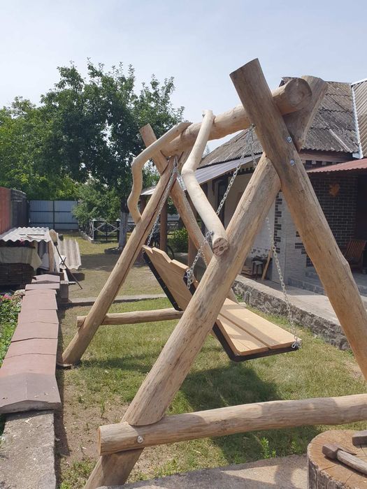 Продам гойдалку дуб