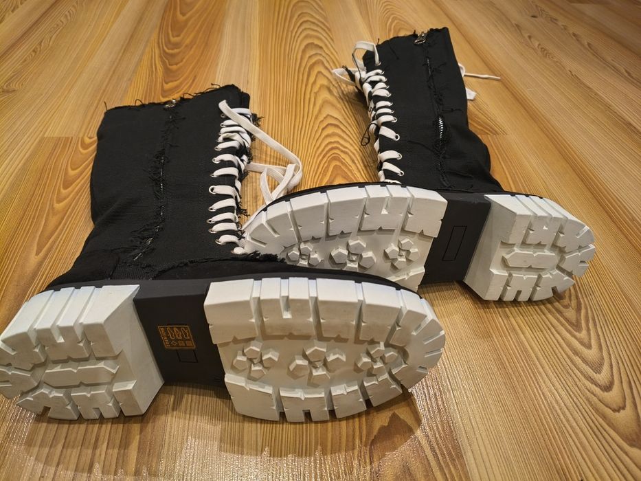 Buty jeansowe kozaki rozm. 40 nowe