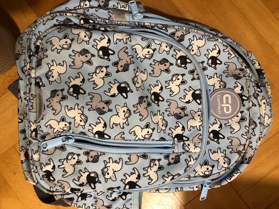 Plecak CP Cool Pack buldogi  szkolny dwukomorowy/ salon 219 zł