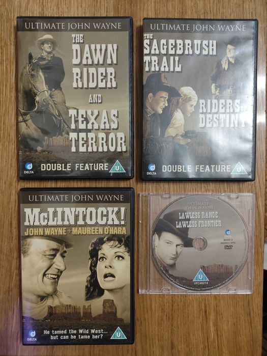 DVD Коллекция ковбойских фильмов (John Wayne/Джон Уэйн)