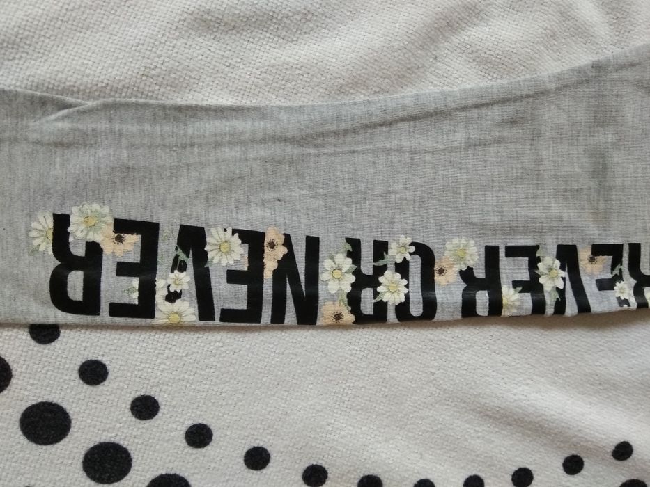 Szare legginsy 122 Primark