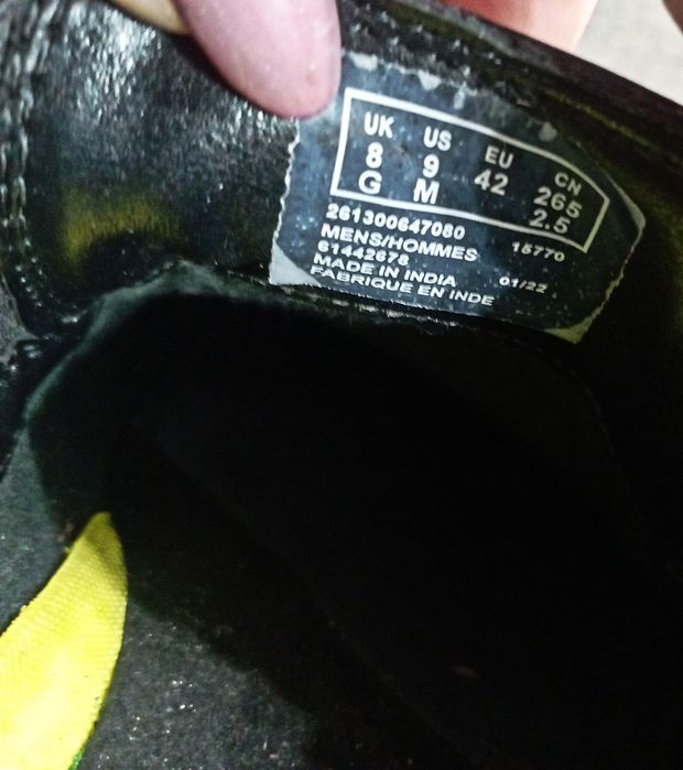 Туфлі натуральна шкіра Clarks 42 р.