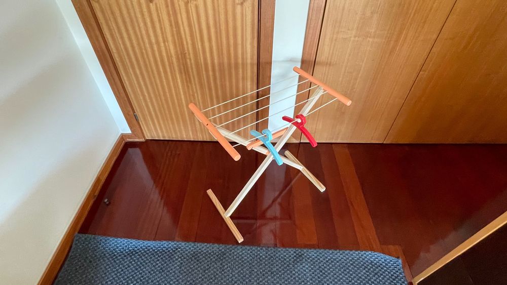 Estendal  de Madeira Infantil