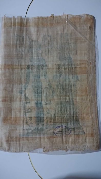 Papiro Egípcio pintado a mão