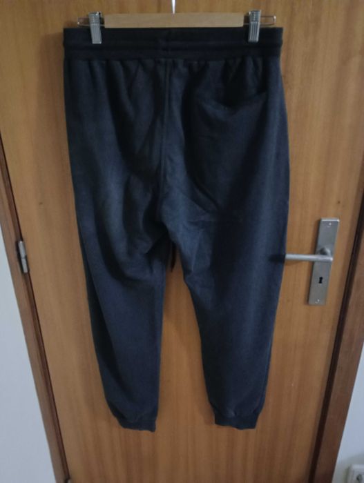 Calças Fato Treino Pretas Algodão