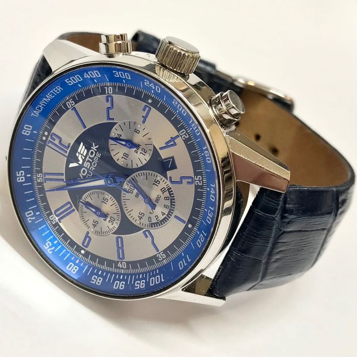 Vostok Europe GAZ-14 Limousine – chronograf, tachymetr, edycja limitow