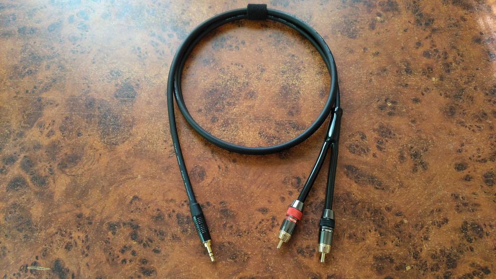 Hi-Fi AUX кабель MINI-JACK 3.5 mm/2RCA MOGAMI Neglex W2534 (Japan)
