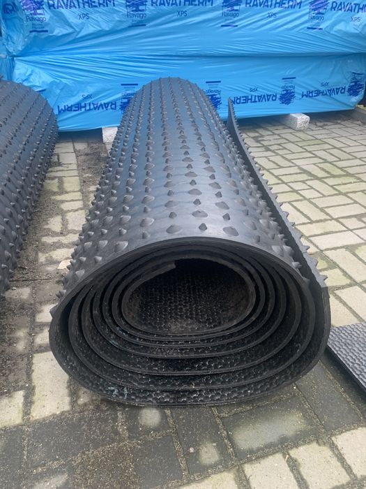 Mata gumowa w rolkach na samochód legowisko dla bydła koni