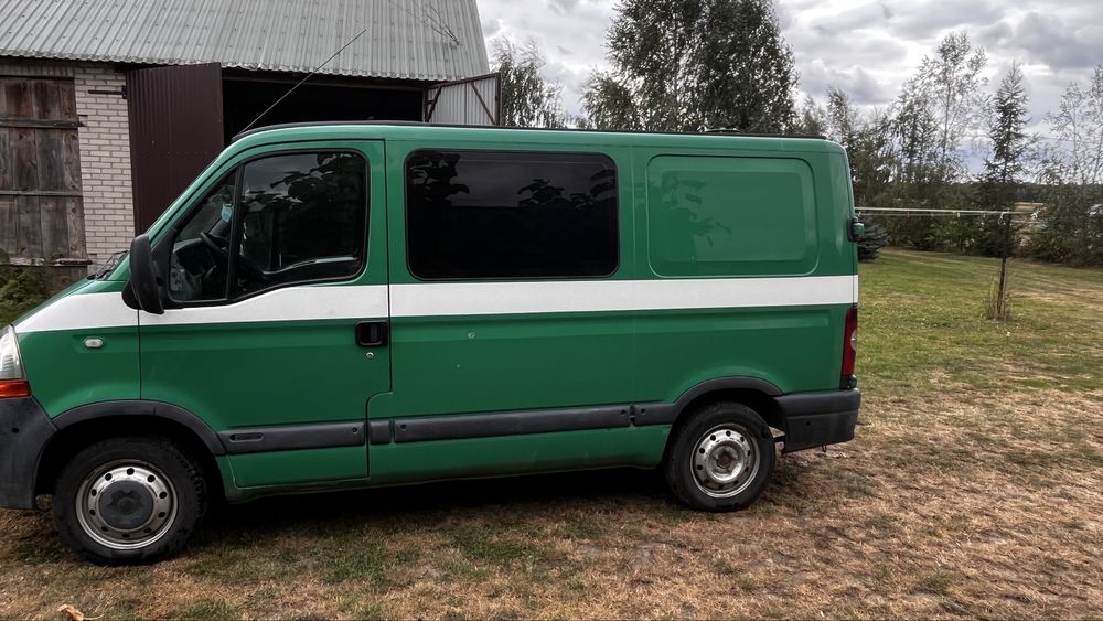 Renault master 6 osob ,brygadowka