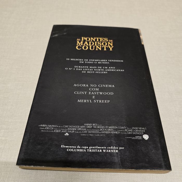 Livro "As Pontes de Madison County"