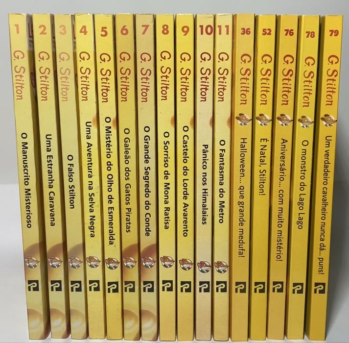 Livros Geronimo Stilton